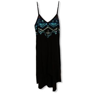 Express Black Slip Dress